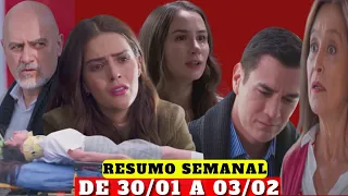 VENCER O DESAMOR  30/01/2023 a 03/02/2023 Resumo Semanal Completo da Novela Vencer o Desamor