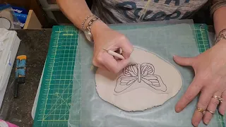 STunning airdryclay BUTTERFLY TUTORIAL POUR ART