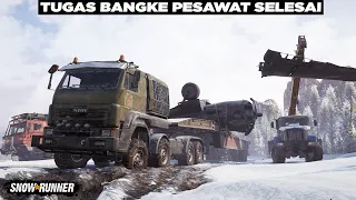 Semua Bagian Pesawat Sudah Terkumpul & Jalur Pulangnya Sempit Sekali Bund 😌 SnowRunner Indonesia