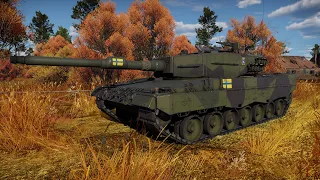 10 Kills before dying, get nuke... but - Strv 121 - Realistic Battles - War Thunder [1440p 60FPS]