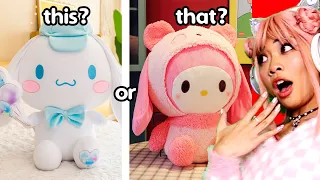 Sanrio Would You Rather Challenge (Impossible) #sanrio #cute #challenge