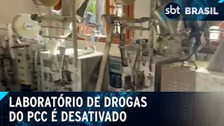 Polícia desativa laboratório de drogas do PCC em chácara na Grande SP | SBT Brasil (30/04/24)