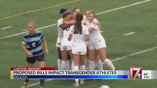 Proposed bills could impact transgender athletes in NC