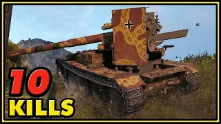 Grille 15 - 10 Kills - 10K Damage - World of Tanks Gameplay