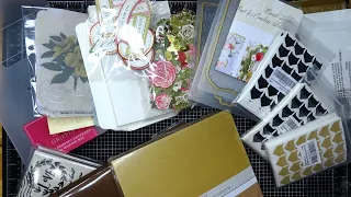 HSN May 14 Craft Day, Amazon & Michaels Haul! Unboxing Anna Griffin Simply Card Kits!