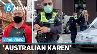 'Australian Karen' goes viral after refusing to wear a mask inside Bunnings Warehouse