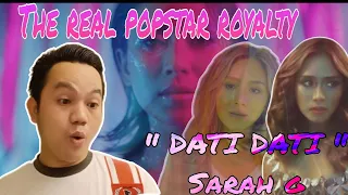 REACTING TO SARAH G "DATI-DATI" || POPSTAR ROYALTY || Alfieee Jayyy