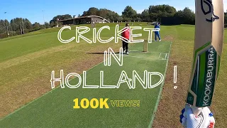 GoPro Cricket Batting | Left handed batsmen POV |  GoPro POV T20 Cricket Highlights | Dutch Cricket