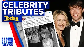 Celebrities pay tribute to Olivia Newton-John | 9 News Australia