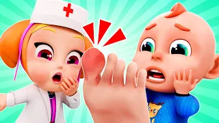 Wheels On The Bus Go Round and Round + Sick Song and More Nursery Rhymes & Kids Songs