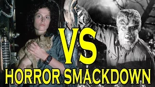 Alien vs The Wolf Man - Horror Smackdown Round 1