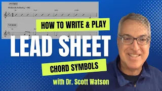 How to Write and Play Lead Sheet Chords (on Keyboard)