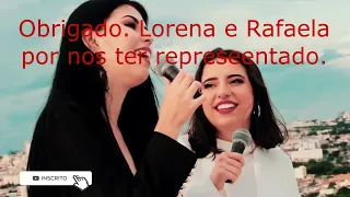 Três de setembro de 2023 fim da dupla Lorena e Rafaela mais não do sucesso que será para sempre