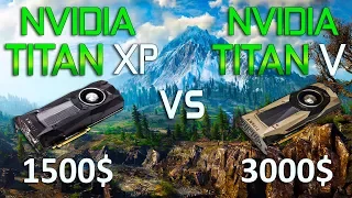 TITAN V vs TITAN Xp Test in 7 Games 4K (i7 8700k)