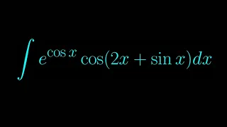 A stunning integral from the 2023 MIT Integration Bee semi finals