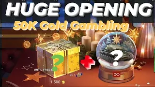 Opening Golden Boxes & Snow Globes 🔮 Christmas Event 🎄 WOTB ⚡ WOTBLITZ ⚡ World of Tanks blitz