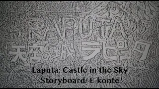 Laputa Castle in the Sky Storyboard/ Ekonte