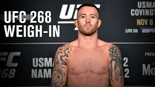 UFC 268: Usman vs Covington 2 Weigh-in