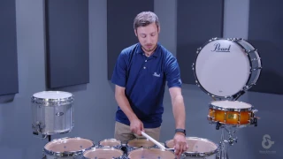 Tuning Pearl Marching Tenor Drums