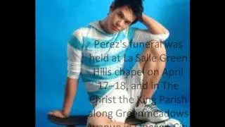 We wiil miss you A.J Perez