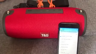 Bluetooth Speaker T&G TG-118