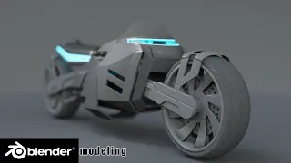 blender 2.92 motorcycle tutorial free 3d model download