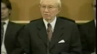 President Gordon B. Hinckley's last visit to Britain