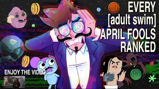 Ranking EVERY Adult Swim April Fools Ever! (From Mustaches to Pibby)