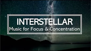 Interstellar | 1 Hour of Study Music for Focus and Concentration