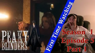 Peaky Blinders  Season 1 Episode 5 Reaction Part 1 (Re-Upload)