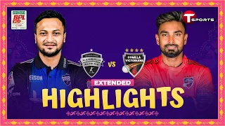Extended Highlights | Comilla Victorians vs Rangpur Riders | 15th Match | BPL 2024 | T Sports