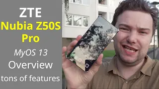 MyOS 13 Overview on Nubia Z50S Pro