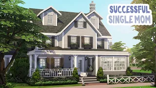 Successful Single Mom's House || The Sims 4: Speed Build