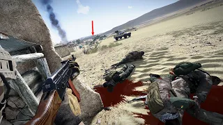 Massacre by Sniper | Rebels vs SOF Marksman | Special operation in Afghanistan | ARMA 3: Milsim #2