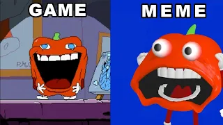 Pizza Tower MEME vs GAME