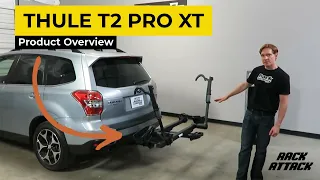 Thule T2 Pro XT Platform Hitch Mount Bike Rack Demonstration - 9034XT