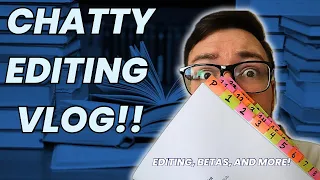 ✍🏻 Implementing edits,sending to beta readers, and chatting about life ☕️📖- a chatty writing vlog