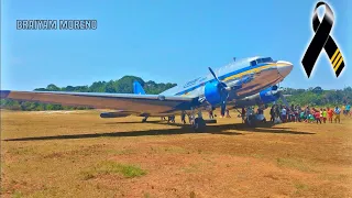 (HK-2494) 2 Days Flying In A Douglas DC-3 / Colombia (Original Sound)