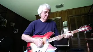 Kicks - Paul Revere and the Raiders -  Cover, played on a Rickenbacker 360/12 V64.