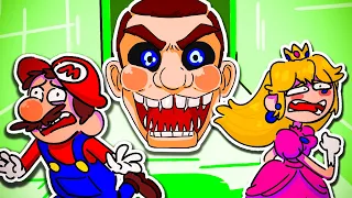 ESCAPE FROM MR FUNNY'S!!!! Mario Plays MR FUNNY'S TOYSHOP Roblox Ft. Princess Peach