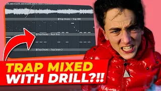 Mixing UK Drill & Dark Trap Beats For Lil Mabu!