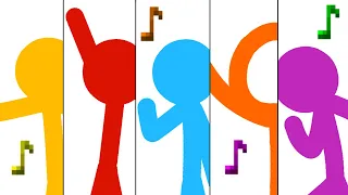 How different stickmen sing "Sega"... (AvM fan-made animation)
