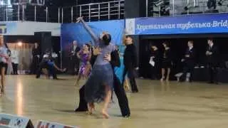 WDSF Latin г. Находка  Хрустальная туфелька - Bridge to Asia 2013  1/8 Rumba / Румба