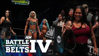 Jade Cargill Wins But Didn't Leave with her TBS Championship | AEW Battle of the Belts IV, 10/7/22