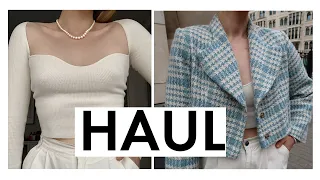 ❤️HAUL РАСПАКОВКА С ПРИМЕРКОЙ | ALIEXPRESS, LA COM, MANGO, ZARA, LOVE REPUBLIC, NEGA