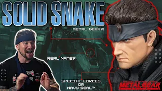 History of  the Legendary Soldier SOLID SNAKE! Part 1 - Metal Gear Solid - PS1 & Nintendo