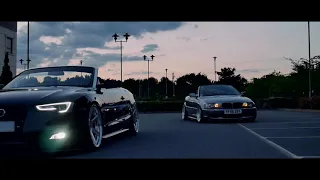 Bagged Audi A5 Vs BMW E46