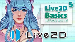 【 Live2D Cubism Tutorial 】How to Make a Full-body 2D VTuber Model | For Beginners (5/10)