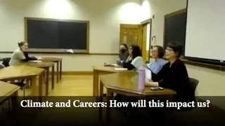 Elmira College 3.30.22 Teach-In Panel: Climate And Careers