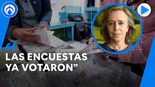 Las encuestas son una estrategia que le está sirviendo a Morena: María Amparo Casar